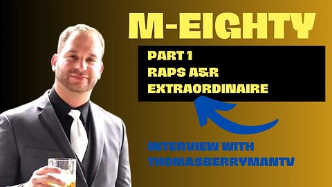 M-EIGHTY - RAPS A&R EXTRAORDINAIRE Part 1: Study, Work Hard, Law School 7 Hip Hop! #hiphop #lawyer