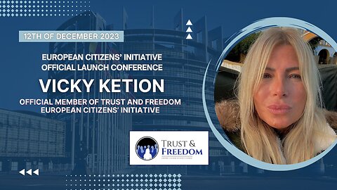 Speech of the Official Member Vicky KETION at Official Launch of Trust and Freedom initiative