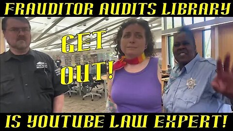 Newbie Frauditor Audits Library & Proves He is YouTube Law Expert HAHA!