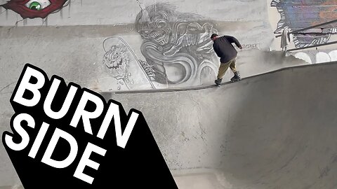 SKATED BURNSIDE SKATEPARK IN PORTLAND, OREGAN - WORLDS FIRST DIY