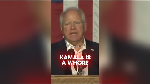 Tampon Tim Knows Kamala is a Whore - 9/12/24