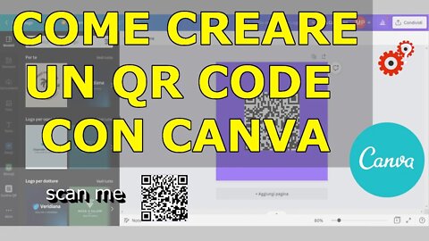 Come creare un QR CODE (codice QR) con CANVA. Spiegato Semplice! Tutorial