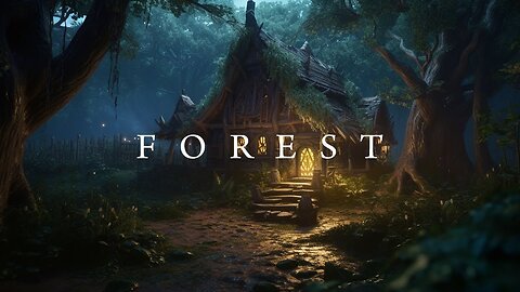 Forest Fantasy Ethereal Meditative Ambient - Relaxing Ambient Music - Calm Sound, Sleep, Work, Study