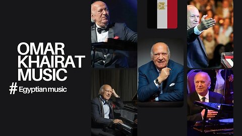 Omar Khairat Music |The Eternal River | Masterpieces Of Egyptian Music, Relax, Enjoy, Meditate.