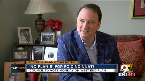 FC Cincinnati has enough City Council votes to pass West End stadium deal, VP Jeff Berding says