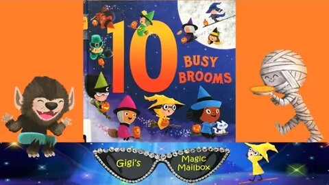 READ ALOUD: 10 Busy Brooms (Count to 10 Activities at End)