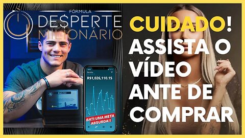 Curso Formula Desperte Milionário Funciona? Gabriel Floriani - Método Desperte Milionário