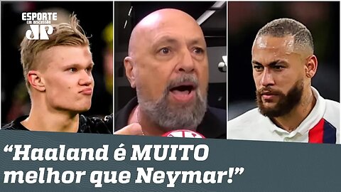 "ISSO SIM é UM CRAQUE!" Narrador EXALTA Haaland e PROVOCA Neymar após Borussia x PSG!