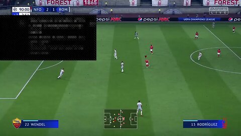 Nottingham Forest S:8 2025-2026 UEFA Champions League Group Play Match 4 VS AS Roma (2-1-0)