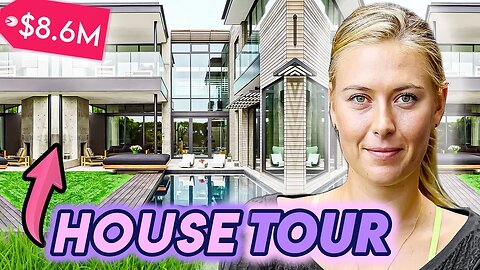 Maria Sharapova | House Tour | Her $8.6 Million Santa Barbara Ranch