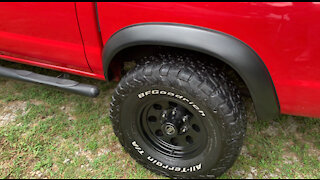 2000 Nissan Frontier Fender Flare Welt Installation