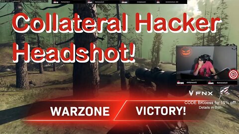 Hacker Hits Collateral for a Warzone Victory! | Call of Duty: Vanguard/Warzone #shorts