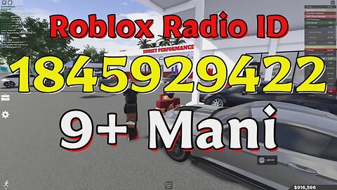 Mani Roblox Radio Codes/IDs