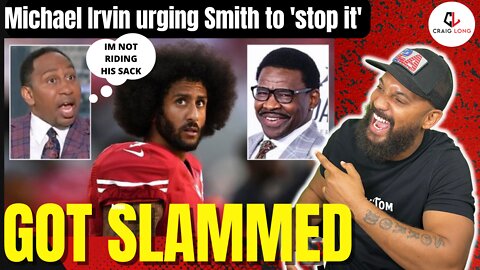 Michael Irvin slams Stephen A. Smith for the idea of 'resurrecting Colin Kaepernick'