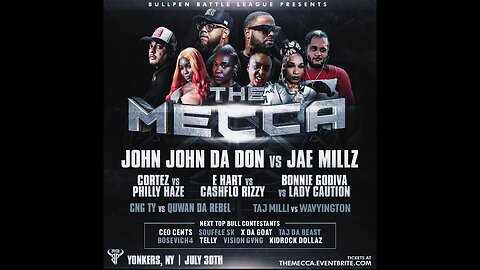 BullPen Battle League The Mecca Predictions #vadafly #dmedetroit #johnjohndadon