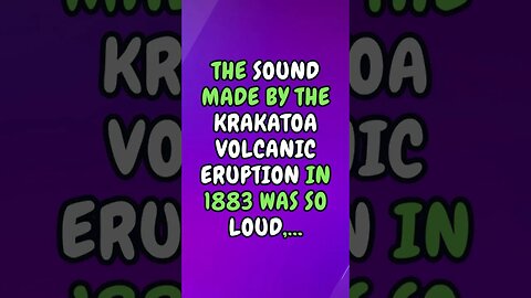 🌋🤯Interesting Facts! 👀 #shorts #shortsfact #facts #generalfact #generalknowledge #volcano #krakatoa