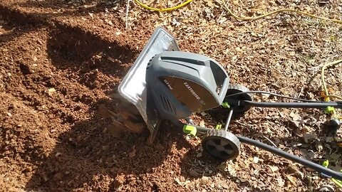 Garden Prep January 2023. Tilling & Treating.