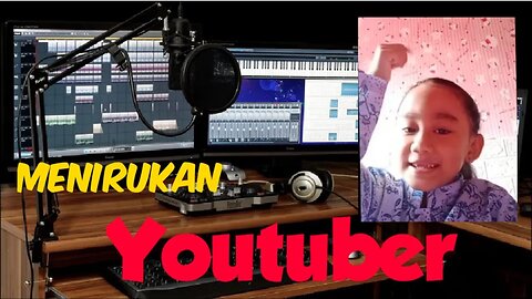 menirukan youtuber Bule