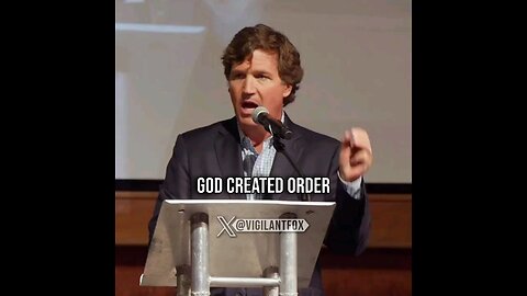 Tucker Carlson Issues Biblical Blueprint for Identifying Evil