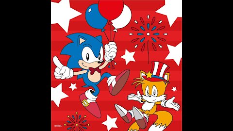 Tails and sonic's 4th of July