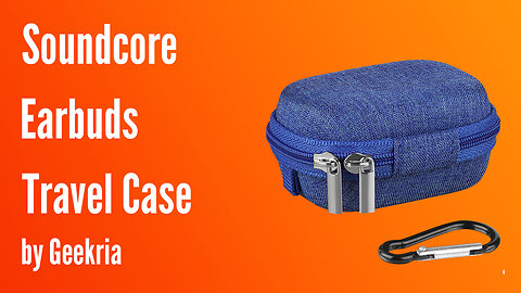 Soundcore On-Ear Headphones Travel Case, Hard Shell Headset Carrying Case | Geekria