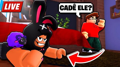 ESCONDE ESCONDE COM OS INSCRITOS AO VIVO NO ROBLOX LIVE! 😱 #aovivo #live #liveroblox