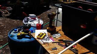 Natures power 110 watt solar kit, powering a water pump. part 1...