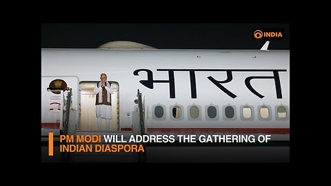 PM Modi will address the gathering of Indian Diaspora