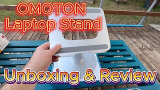 OMOTON Laptop Stand Unboxing & Review