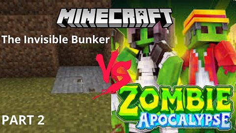 I Built a Bunker To Avoid Zombie Apocalypse (Part 2)