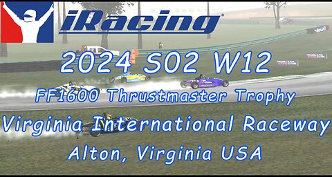 Hwy929: iRacing | FF1600 | TT | VIR | Rain (2024-S02-W12)