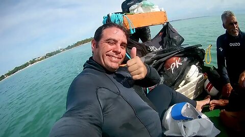 Mais um dia de Pesca Abençoado | Aventura em Alto Mar #pescasubmarina #pescasub #spearfishing