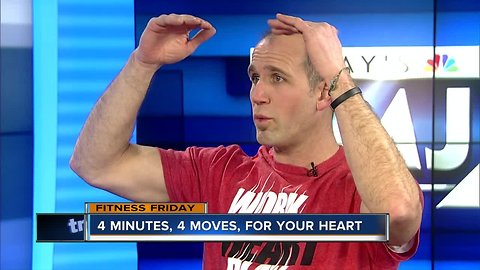 Fitness Friday: How to improve your heart health in just four minutes a day