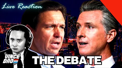 LIVE: Ron DeSantis DEBATES Gavin Newsom on Fox News Hannity Special (REACTION STREAM)