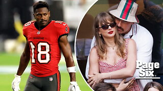 Antonio Brown attacks Travis Kelce, Taylor Swift in racist, misogynistic post