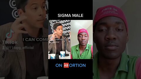 SIGMA MALE ON 🆎ORTION @whatever - TopG Reaction