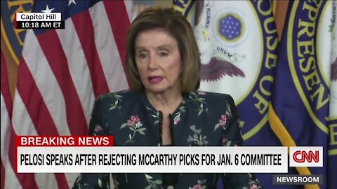 Pelosi: It’s Ridiculous to Put Jim Jordan and Jim Banks ‘On a Committee Seeking the Truth’