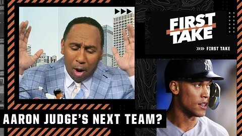 Stephen A Smith in turmoil at the thought Arron Judge MIGHT not be a YANKEE next season