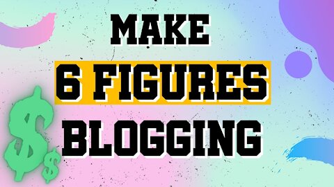 How To Start A Money Making Blog