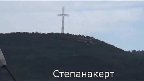 Azerbaijani Army destroying symbols of Christianity in Karabah