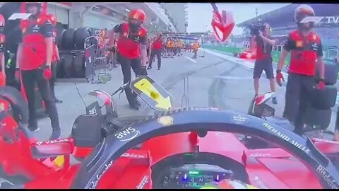 Ferrari in a nutshell: Put Leclerc on the wrong tire...twice in one pitstop