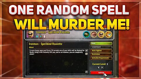 ONE random spell will KILL ME on use every 30 seconds! | League 4 | Project Ascension