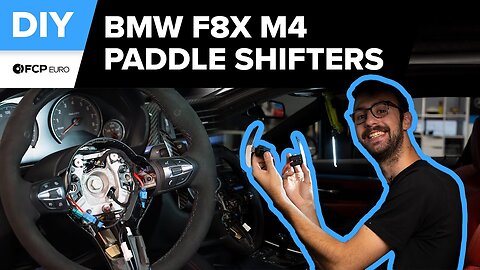 BMW F82 M4 Magnetic Shift Paddle Upgrade DIY (2012-2023 BMW F30, F22, G20, G30, F80, F83)