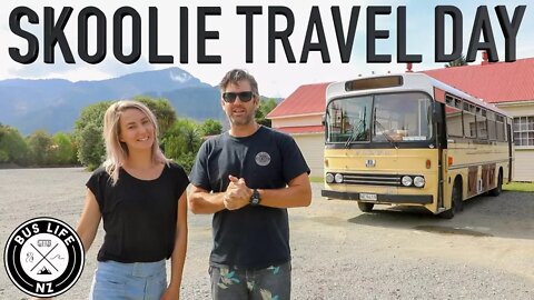 A TYPICAL TRAVEL DAY IN THE SKOOLIE | Bus Life NZ | Episode 86