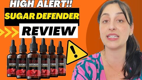 SUGAR DEFENDER - (( HIGH ALERT!! )) - Sugar Defender Reviews - Sugar Defender Blood Sugar Supplement