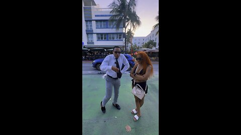 @brandonjamal hits the streets of Miami with Global prenup