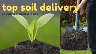 25 Tons of Top Soil Delivery & Leveling