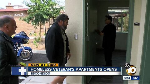 New homeless apartments in Escondido to begin moving veterans in