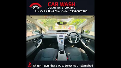 Prius Car Detailing in Islamabad At Home +923306862400