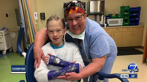 The Cast Artist: Colorado pediatric surgeon helps patients by making art on their post-surgery casts